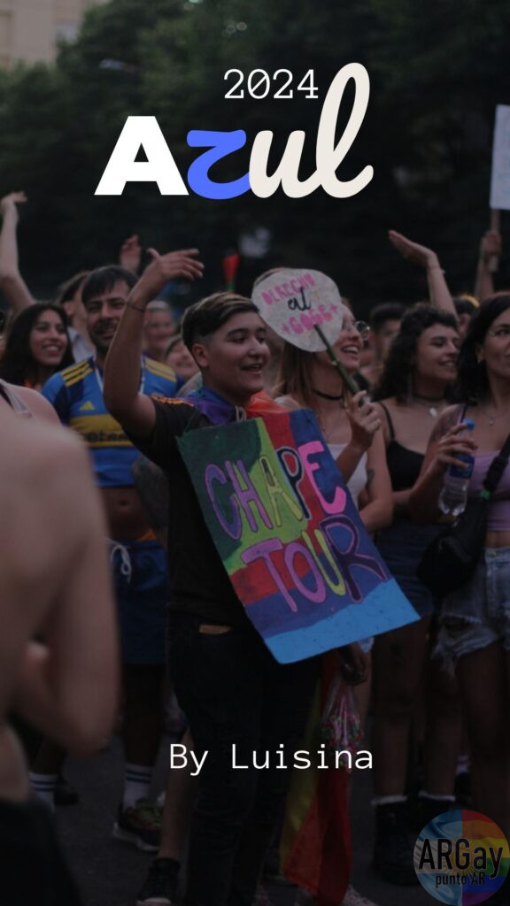 marcha del orgullo azul 2024